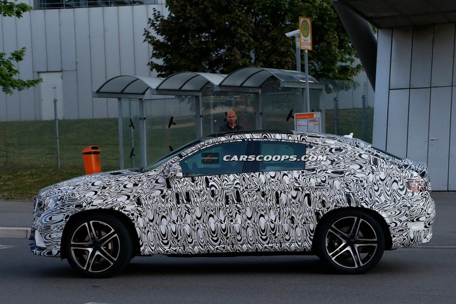 Lộ diện nội thất của Mercedes-Benz MLC Coupe SUV mới 5
